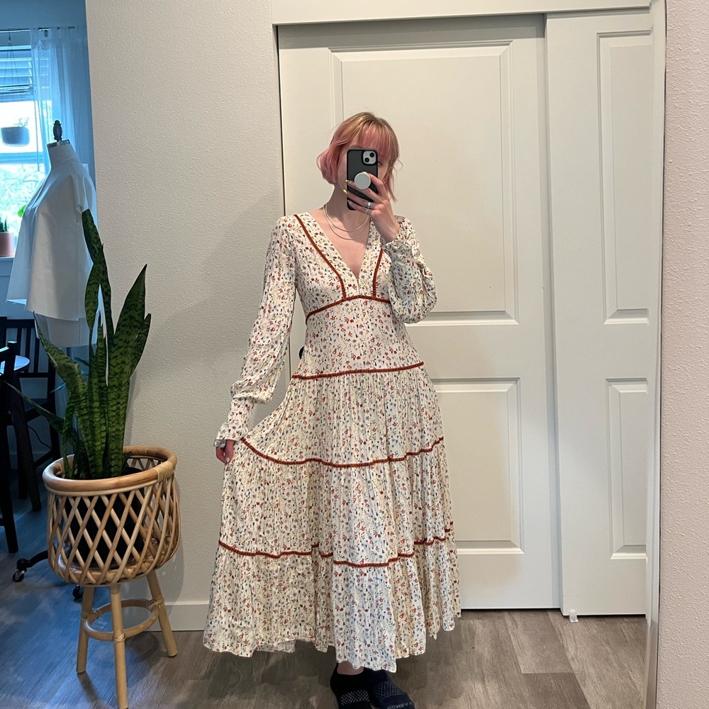 Free People What A Feeling Midi Dress